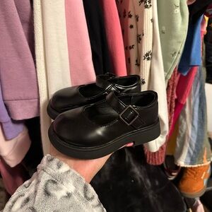 SHEIN Black Kids Mary Jane Dress Shoes